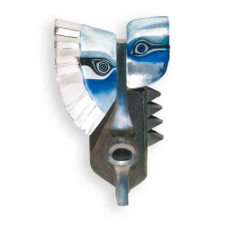Décoration Statuette en verre Rurik , bleu édition limitée Mats Jonasson -68005