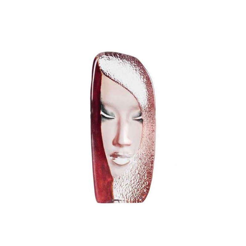 Objet de collection en verre Mystiqua , rouge nouveau Mats Jonasson -65159 dans animaux-bois-animaux-bronzes