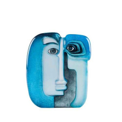 Objet de collection en verre Ideo , bleu Mats Jonasson -65131 dans animaux-bois-animaux-bronzes