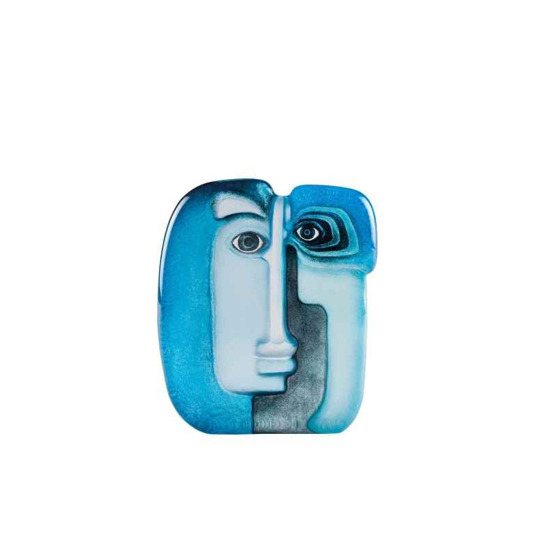 Objet de collection en verre Ideo , bleu Mats Jonasson -65131 dans animaux-bois-animaux-bronzes