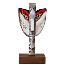 Décoration Statuette en verre Portrait Nike i édition limitée Mats Jonasson -68035