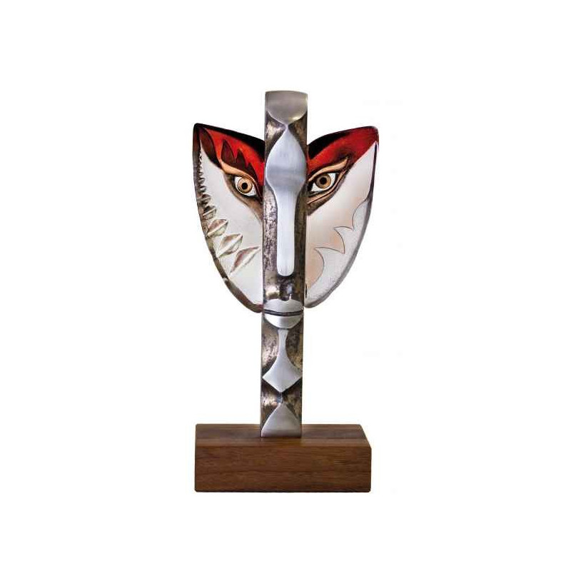 Décoration Statuette en verre Portrait Nike i édition limitée Mats Jonasson -68035