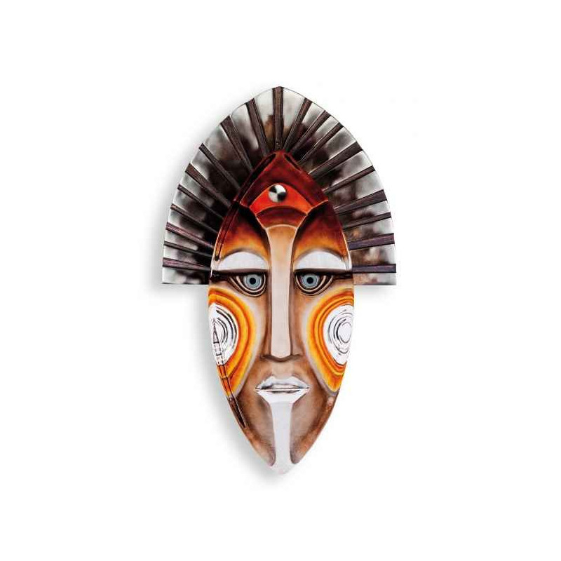 Décoration Statuette en verre Portrait Totem , ltd ed / 29 pièces Mats Jonasson -68049