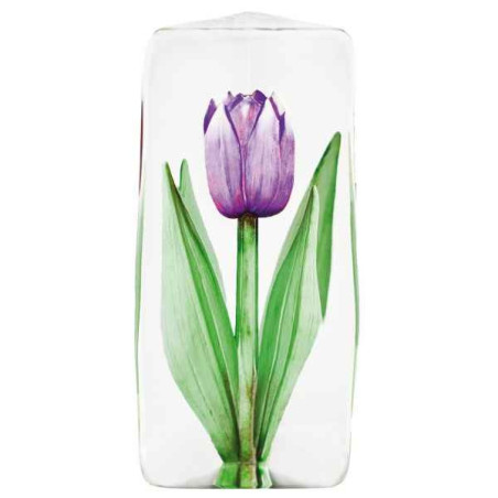 Objet de collection en verre Tulip , violet Mats Jonasson -33875 dans animaux-bois-animaux-bronzes