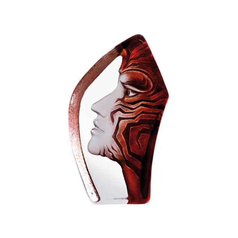 Décoration Statuette en verre Amazona , rouge Mats Jonasson -65125