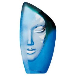 Objet de collection en verre Masquerade , bleu édition limitée Mats Jonasson -65833 dans animaux-bois-animaux-bronzes