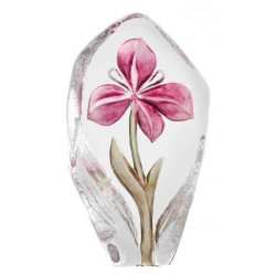 Objet de collection en verre Residia , rose Mats Jonasson -34022 dans animaux-bois-animaux-bronzes