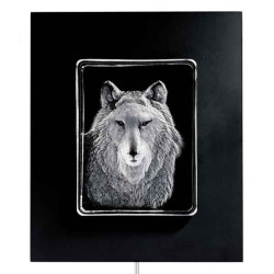 Décoration animaux en verre Loup Mats Jonasson -63050