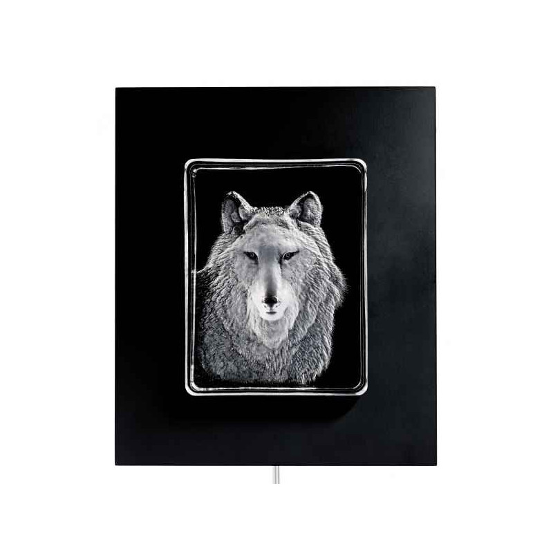 Décoration animaux en verre Loup Mats Jonasson -63050