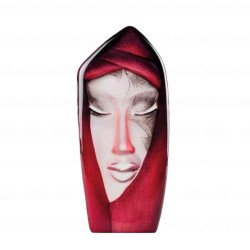 Décoration animaux en verre Batzeba , rouge Mats Jonasson -65116