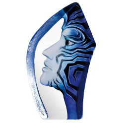 Décoration Statuette en verre Amazona , bleu Mats Jonasson -65124