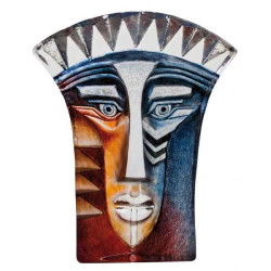 Décoration animaux en verre Shaman édition limitée Mats Jonasson -65835