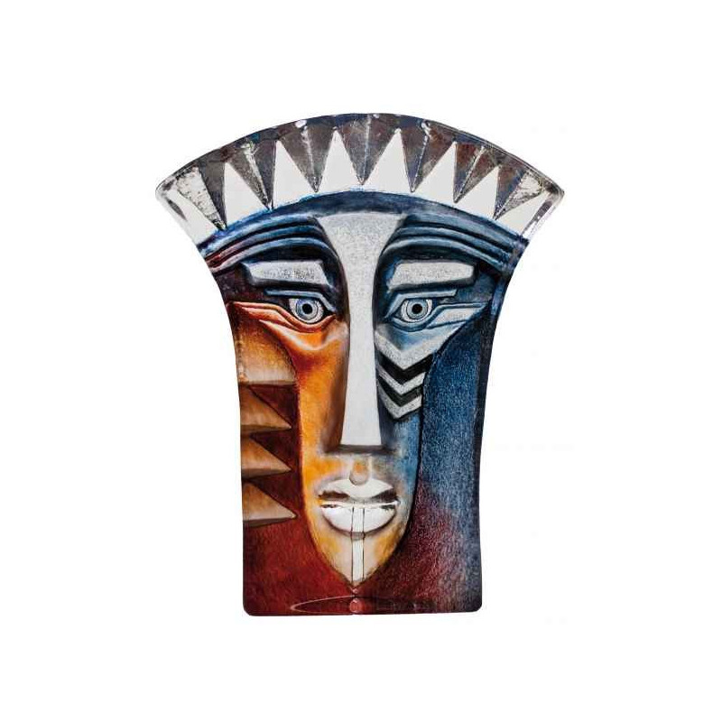 Décoration animaux en verre Shaman édition limitée Mats Jonasson -65835
