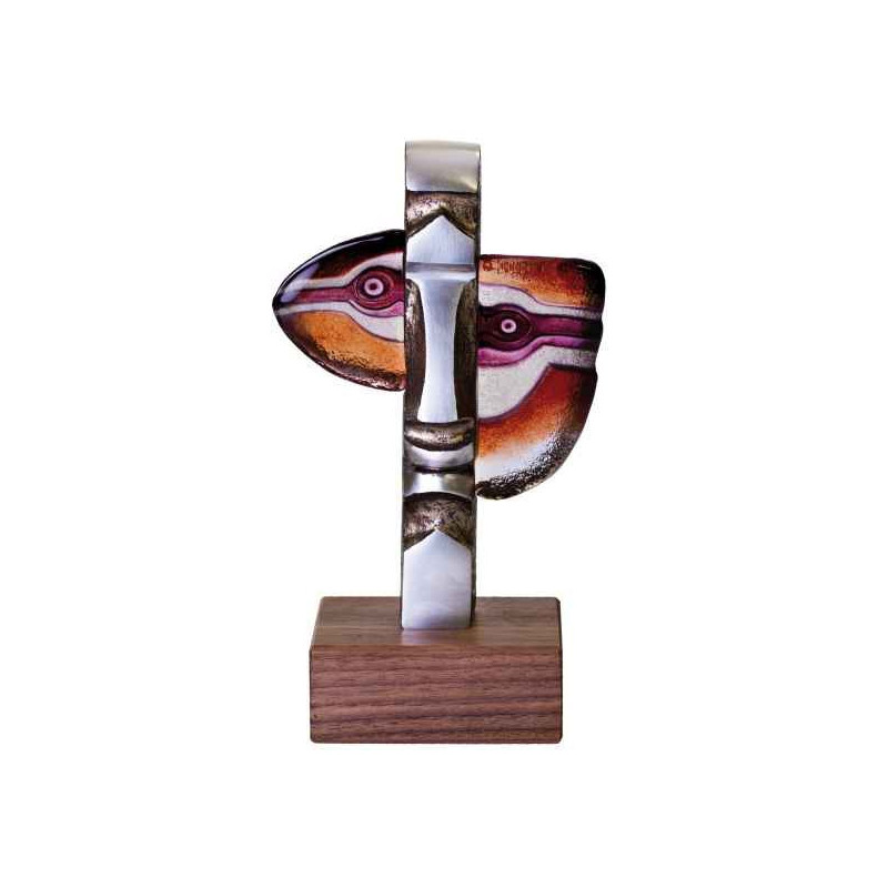 Décoration Statuette en verre Atle v édition limitée Mats Jonasson -68040