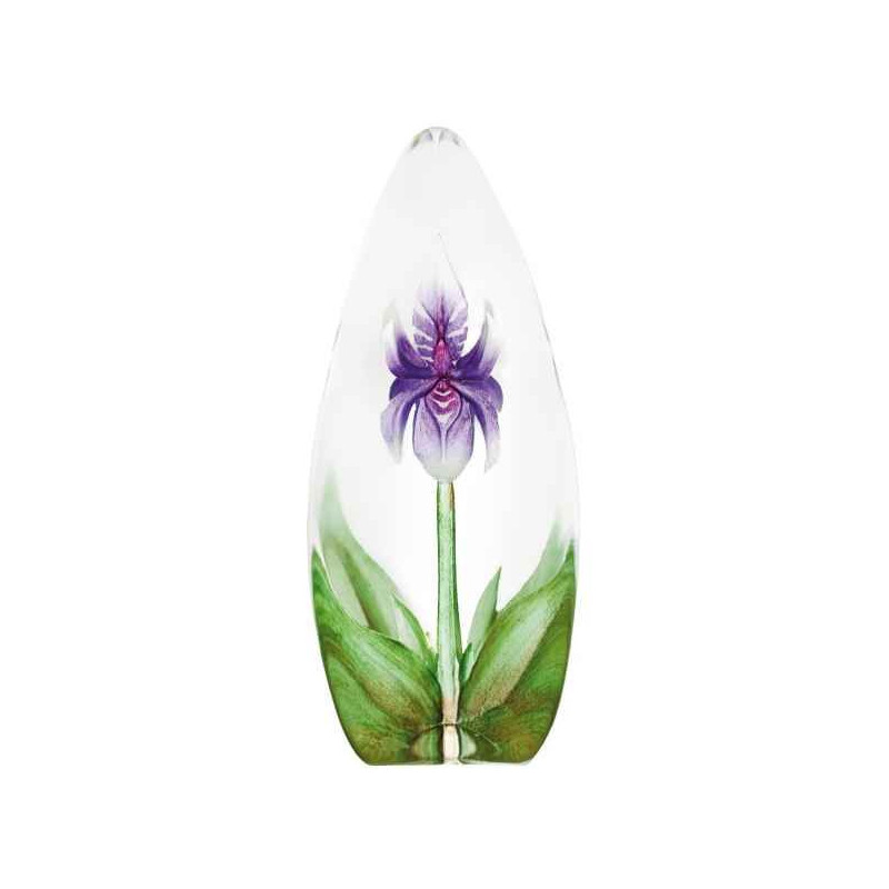 Objet de collection en verre Lily , violet Mats Jonasson -33815 dans animaux-bois-animaux-bronzes