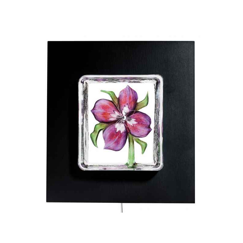 Objet de collection en verre Lily , violet Mats Jonasson -63052 dans animaux-bois-animaux-bronzes