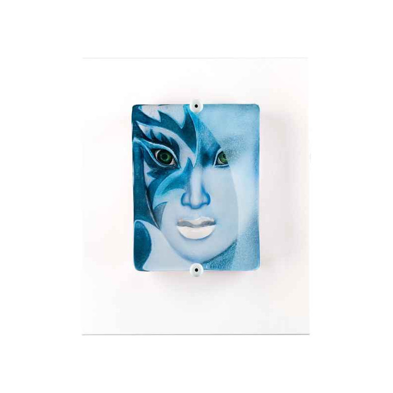 Décoration Statuette en verre Roxane , bleu Mats Jonasson -63035