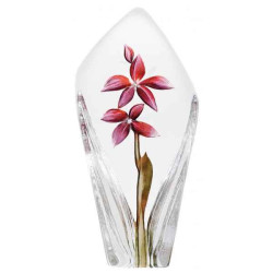 Objet de collection en verre Celia , grand , rose Mats Jonasson -34021 dans animaux-bois-animaux-bronzes