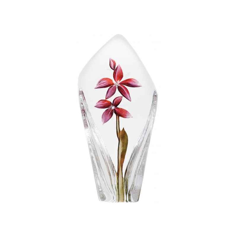 Objet de collection en verre Celia , grand , rose Mats Jonasson -34021 dans animaux-bois-animaux-bronzes