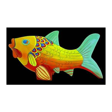 Animaux-Bois-Animaux-Bronzes propose Poisson Bau-AG Fish Art in the City - 80102