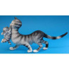 Figurine Chat maman et ses petits Dubout  -DUB26