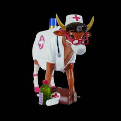 Figurine Statuette Vache First Aid Art in the City - 80638