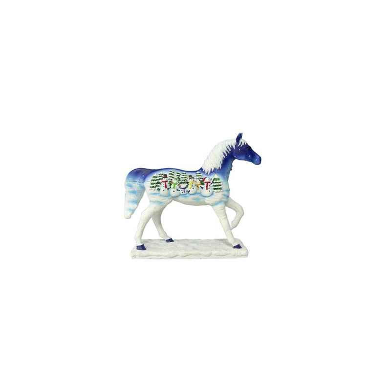 Figurine Painted Ponies cheval Let It Snow -PO12285