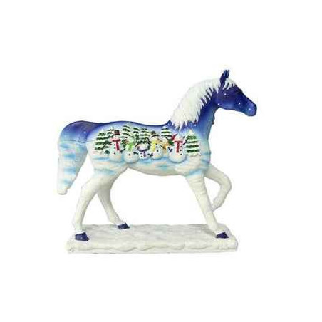 Figurine Painted Ponies cheval Let It Snow -PO12285