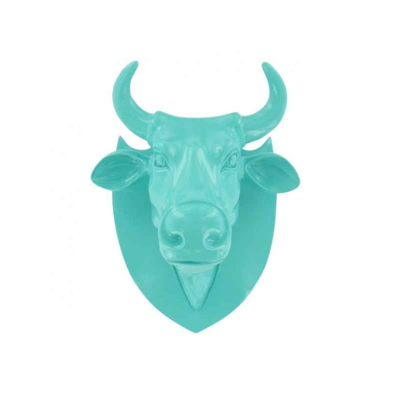 Vache tête mint art in the city -80986