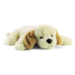 Animaux-Bois-Animaux-Bronzes propose Chien Shihtzu chien 25cmh peluche animalière -7030