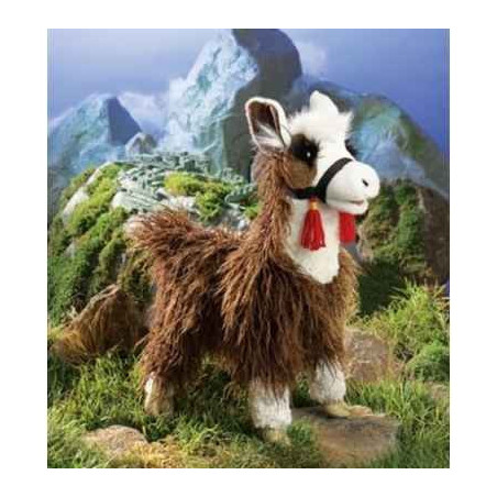 Animaux de la forêt Lama marionnette 