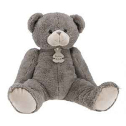 Décors Animaux peluche Calin'ours 50 cm taupe histoire d'ours -2340