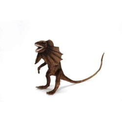 Animaux de la forêt Lézard à collerette (dragon d'australie) peluche animalière -6023