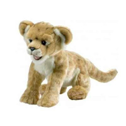 Félin Lionceau couché 30 cm peluche animalière -1920