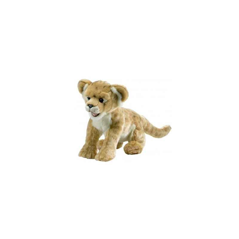 Félin Lionceau couché 30 cm peluche animalière -1920