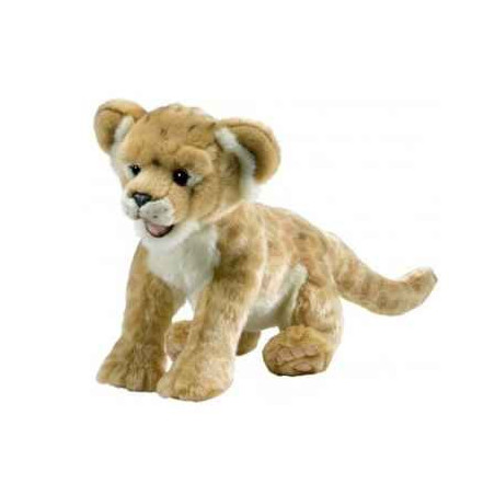 Félin Lionceau couché 30 cm peluche animalière -1920
