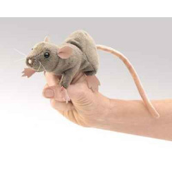 Animaux de la ferme Mini rat marionnette à doigts 