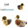 Lot 3 peluches canards Colvert Anima   LWS  449
