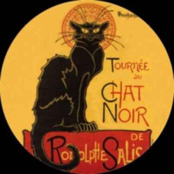 Animaux-Bois-Animaux-Bronzes.com propose Miroir steinlen le Chat noir g Parastone -M16ST