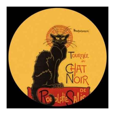 Animaux-Bois-Animaux-Bronzes.com propose Presse Papier steinlen Chat noir Parastone -PSTE1