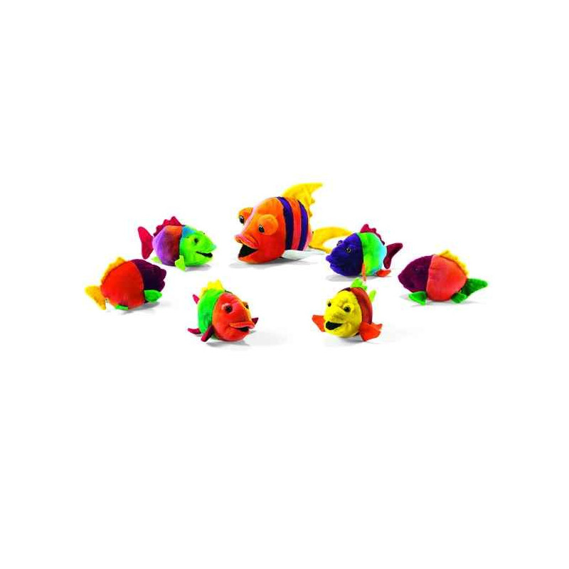 6 Peluches Poisson 15 cm Anima  -2977