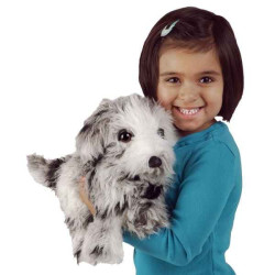 Animaux-Bois-Animaux-Bronzes propose Chien Shih tzu  marionnette 