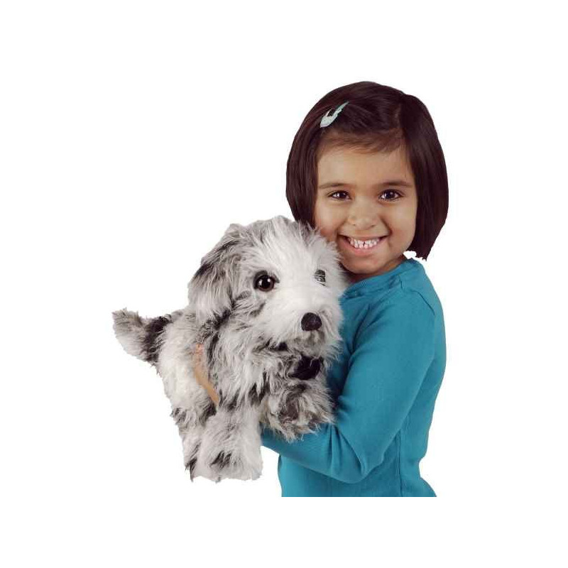Animaux-Bois-Animaux-Bronzes propose Chien Shih tzu  marionnette 