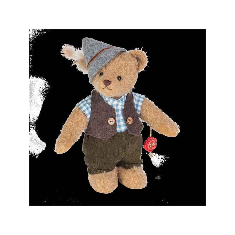 Animaux-Bois-Animaux-Bronzes propose Peluche Ours teddy bear nounours jacob 28 cm hermann teddy original -16627 6