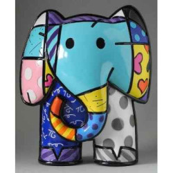 Animaux sauvage Statuette  l éléphant le600 Britto Romero -B339903