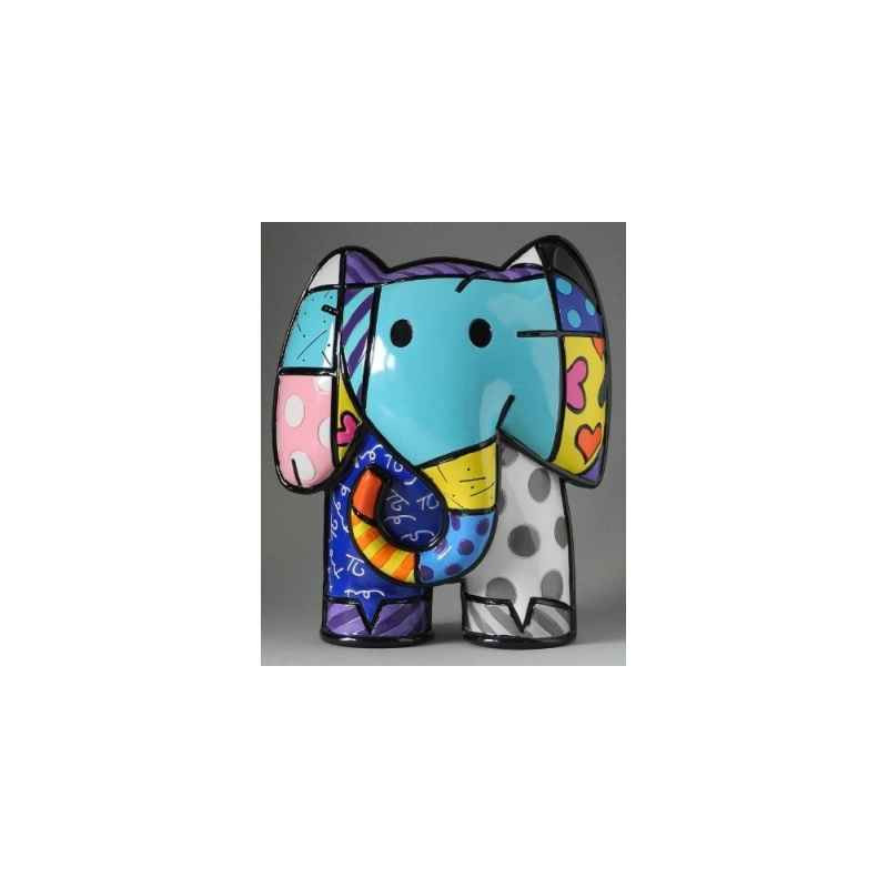 Animaux sauvage Statuette  l éléphant le600 Britto Romero -B339903
