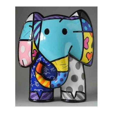 Animaux sauvage Statuette  l éléphant le600 Britto Romero -B339903