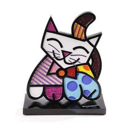 Animaux-Bois-Animaux-Bronzes.com propose 2-d Chat Britto Romero -B333363