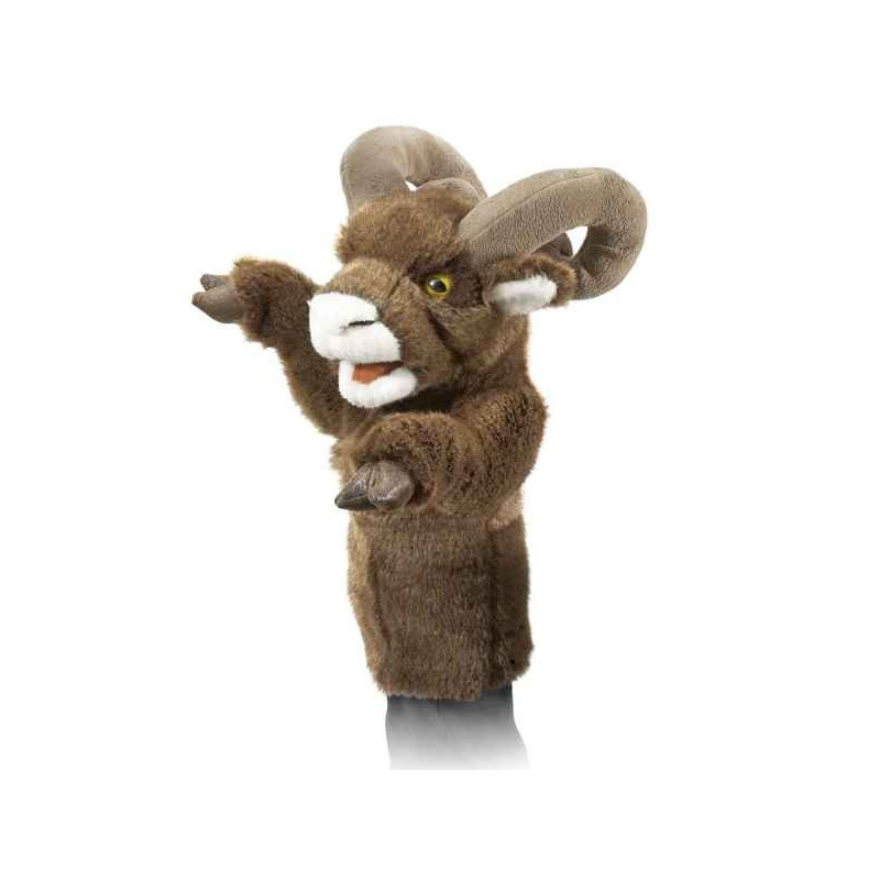 Animaux de la forêt Mouflon d'Amérique marionnette 