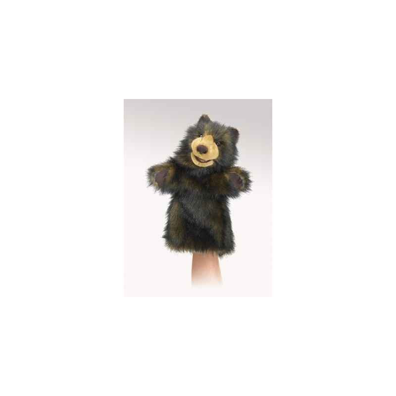 Animaux-Bois-Animaux-Bronzes propose Ours brun puppet marionnette 